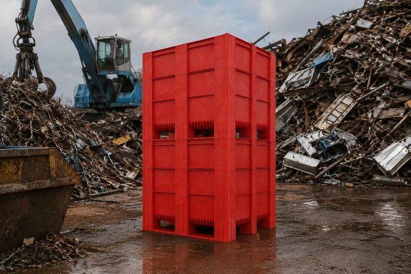 Dolav plastic heavy duty tall bins